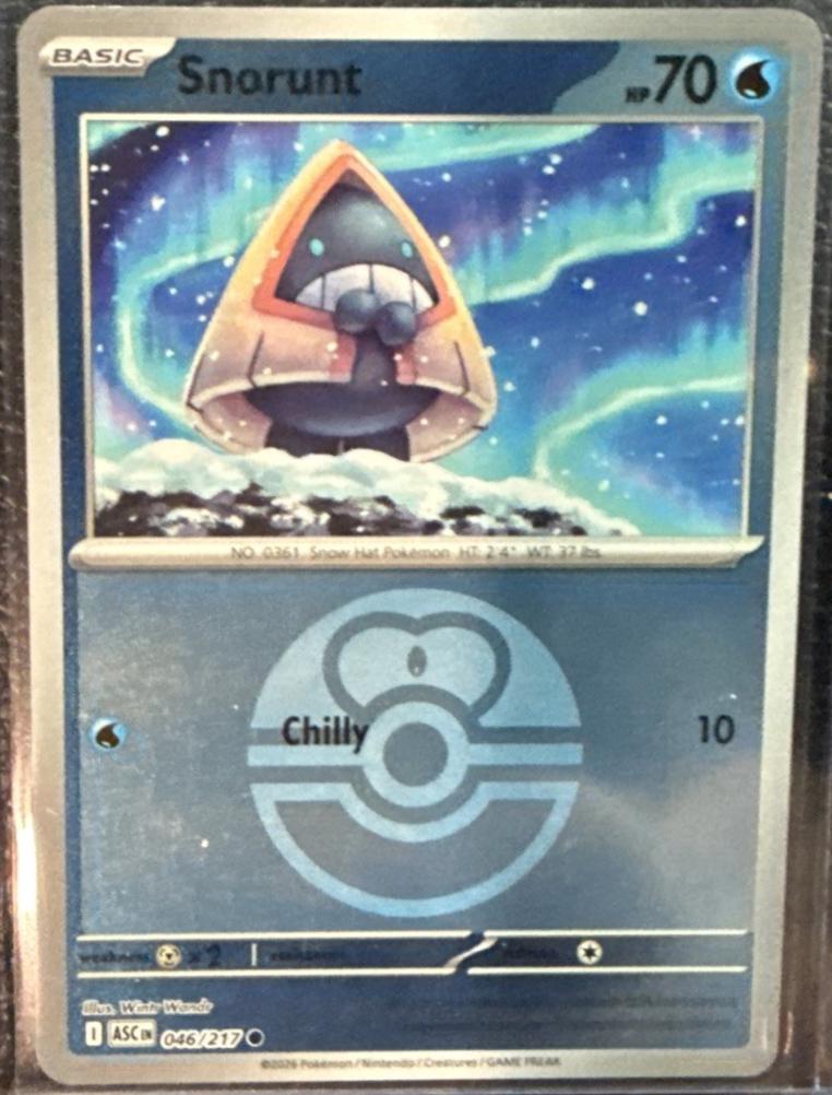 Ascended Heroes Snorunt [Ball] Pokémon card